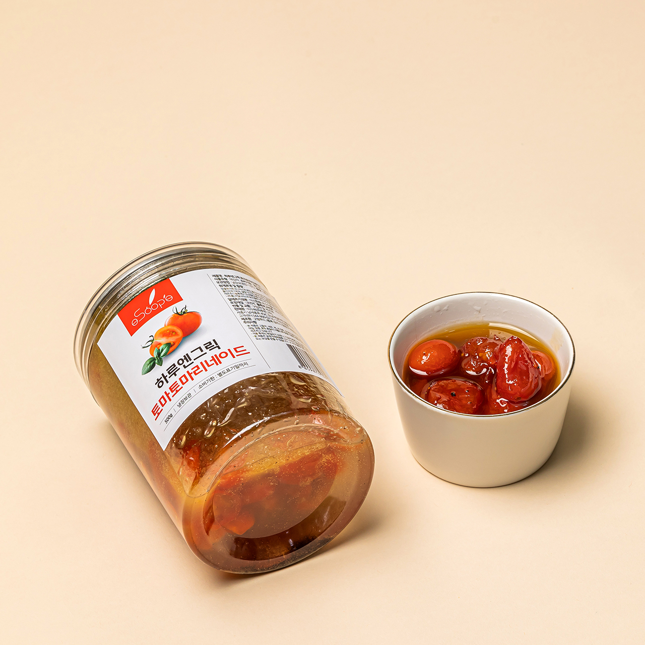 하루엔그릭 건강한 프리미엄 토마토마리네이드 500g : 하루엔그릭
