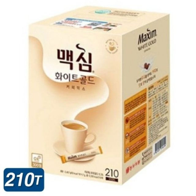동서식품 맥심 210T 화이트골드 스틱커피 인스턴트 DC 믹스 : 야호 상점