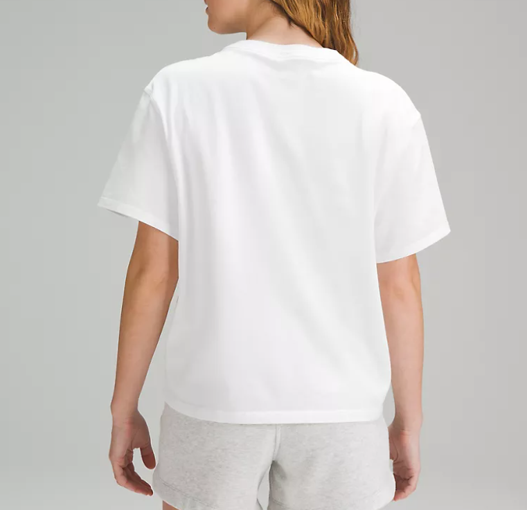 룰루레몬 릴렉스핏 코튼 저지 반팔 티셔츠 Relaxed-Fit Cotton Jersey T-Shirt : 세레나마켓