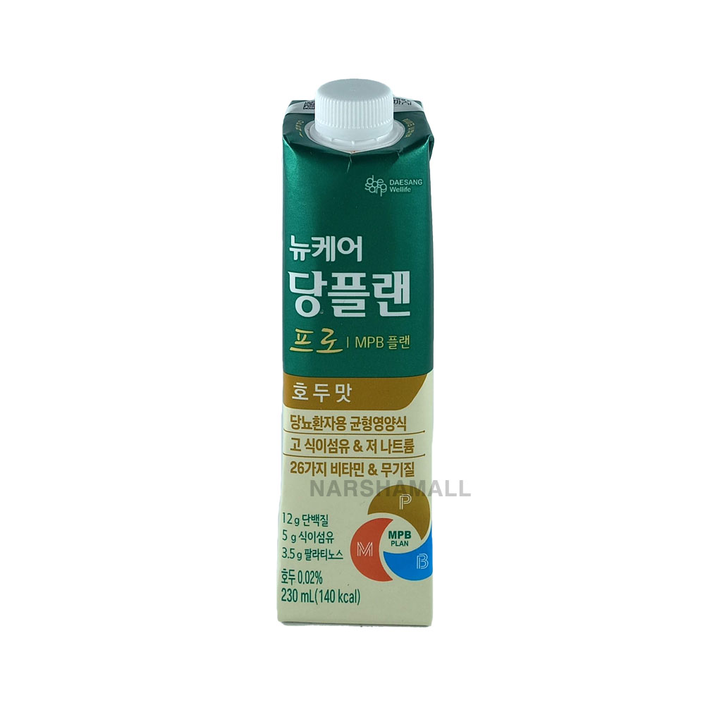 대상웰라이프 뉴케어 당플랜 호두맛 230ml : 주식회사 나르샤