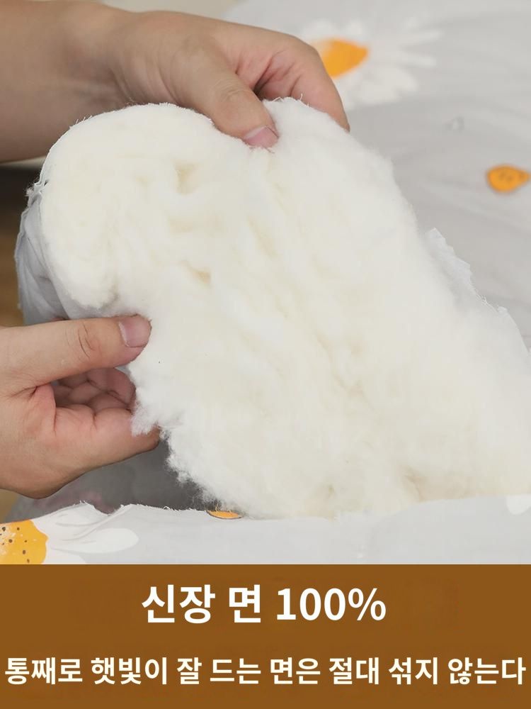 솜 매트 이불 가정용 깔개 2인용 1m5 면솜 매트리스 쿠션 학생 기숙사 싱글 매트리스 : 페리데오
