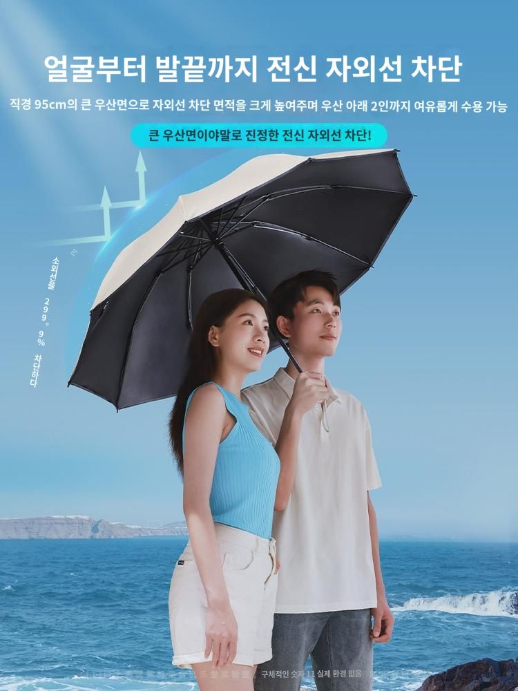 기락당 파라솔 여 자외선 차단 자외선 차단 차양 여청우 겸용 미니 컴팩트 휴대용 뉴캡슐 : 테메툼1