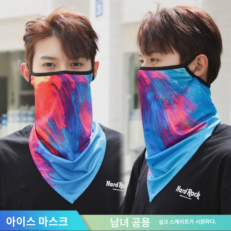 겨울 러닝 전용 마스크 바람막이 목도리 매직 두건 자전거 스포츠 라이딩 남성 면건 아웃도어 : 프리웨어1