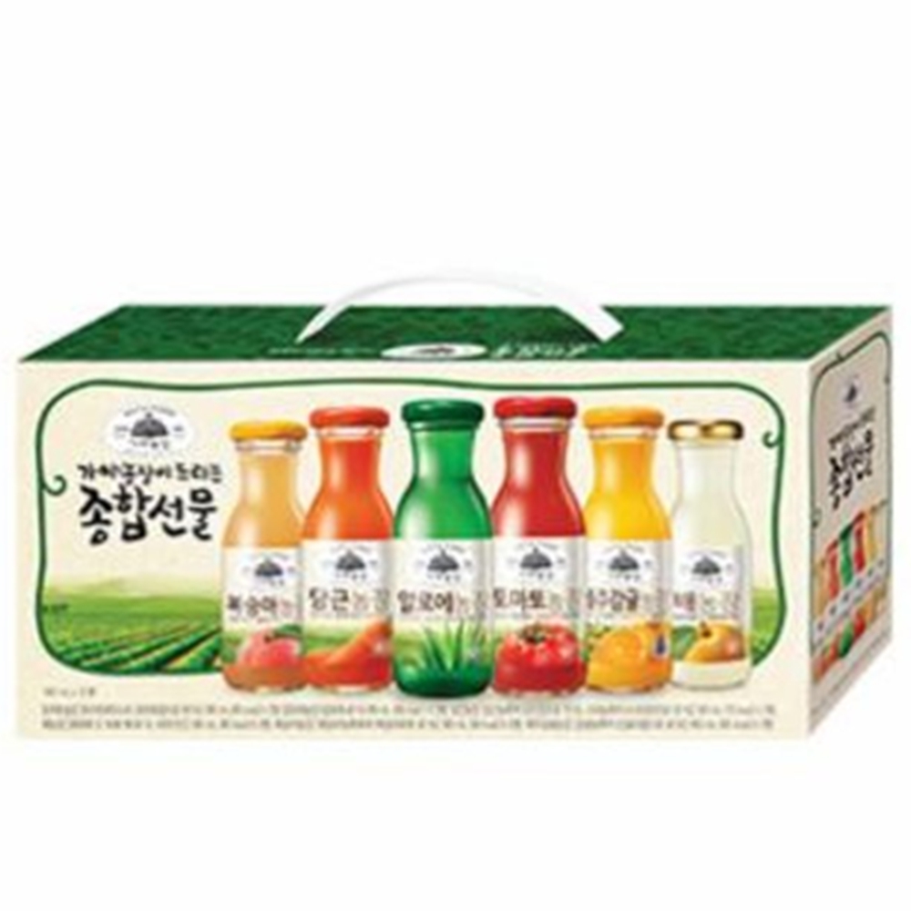 웅진식품 가야농장 종합선물세트 1개 : 다주네몰