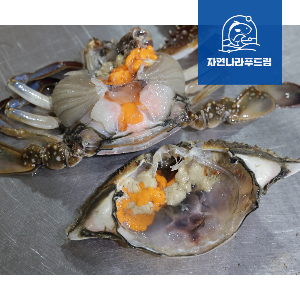 국내산 서해안 절단꽃게 3kg 암꽃게 숫꽃게 봄 가을 손질 토막 급냉 냉동꽃게 : - 자연나라푸드림 -