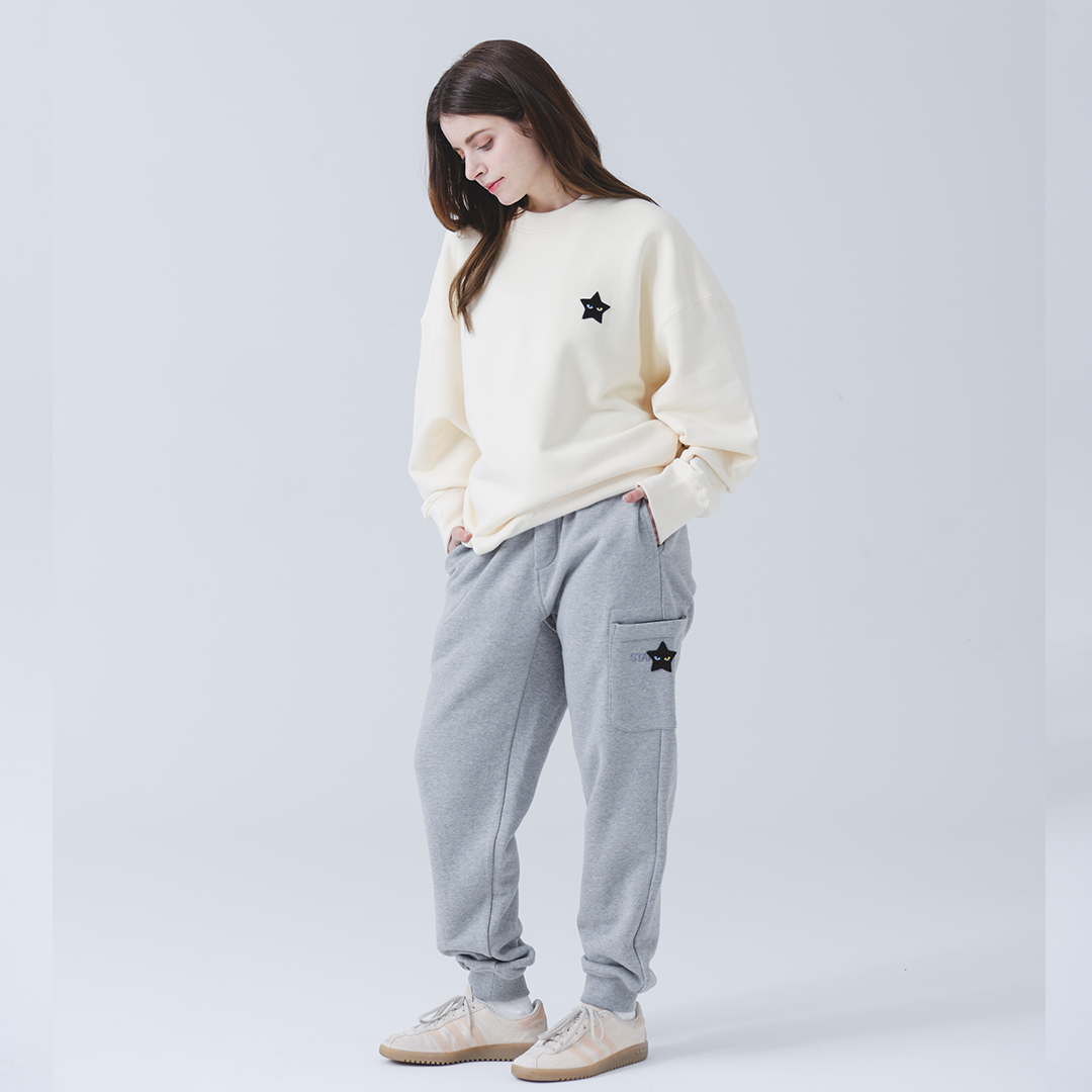 Star Sweater Jogger-Pants (Grey) 스태리아이드 스웻 조거 팬츠 : 스태리 아이드