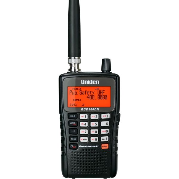 Uniden Bearcat BCD160DN 핸드헬드 디지털 스캐너 전용 기능 대역폭 Rapid System채널 번호 태깅 협대역 수신 및 그 어느 때보다 빠른 신호... 