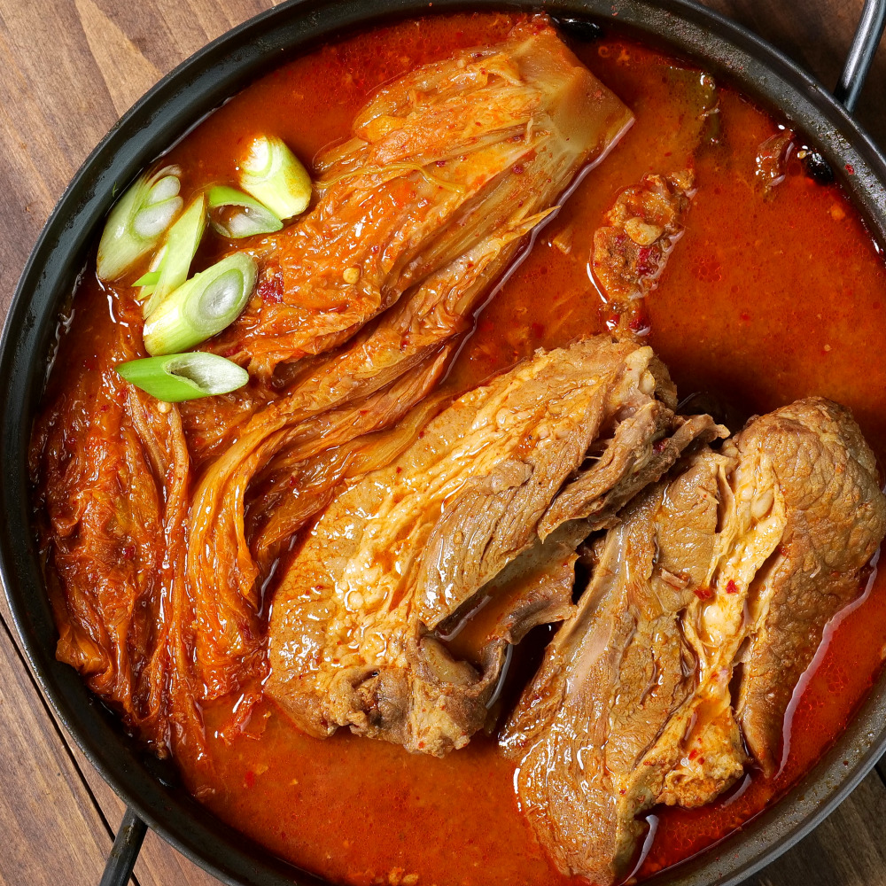 돼지갈비 묵은지 김치찜 2인분 정말간편 밀키트 캠핑 음식 요리 : 남선생홈푸드