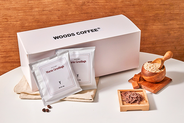 [우즈커피] 우즈커피 따사로이 블렌드 커피티백 10g 25개입 : Woods Coffee