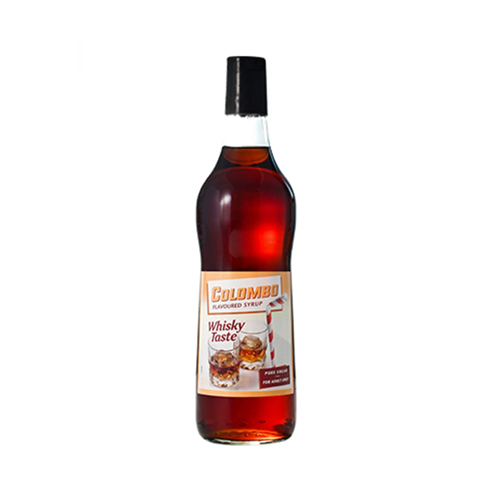 [우즈커피] 콜롬보 논알콜 위스키향 시럽 700ml : Woods Coffee