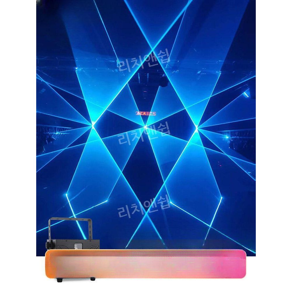 레이저 특수조명 홈파티 가정용 싸이기 LED : 리치앤쉽: