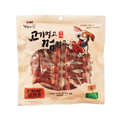 고기먹고 껌먹고 오리 14p 개껌 간식 : 모두의 가게21
