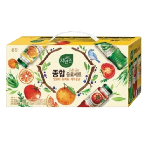 웅진식품 자연은 종합음료세트 1호 4박스 : 다주네몰