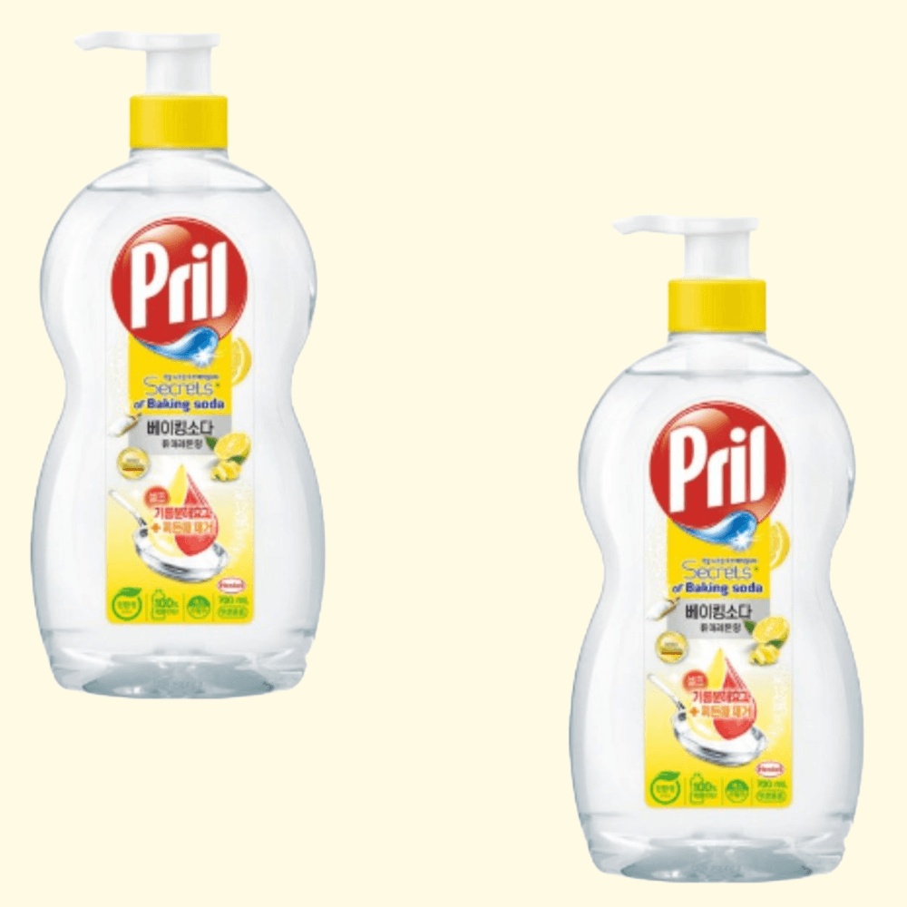 프릴 시크릿 오브 베이킹소다 퓨어레몬 700ml x2개 강력세정력 주방세제 : 킴스가가