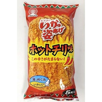 일본 오징어 튀김 과자 매운 칠리맛 5개입 10개세트 : 제이퐁퐁0