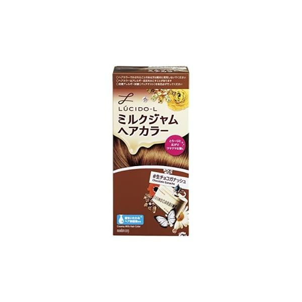 루시드엘 밀크잼 헤어 칼라 생초코가나시 40g 의약외품 : 잠온고1
