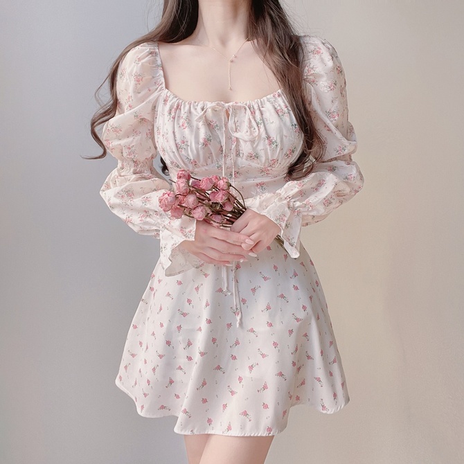 [무료배송] 미랑미랑 장미 플라워 플레어 로즈린 미니스커트 : 미랑미랑-