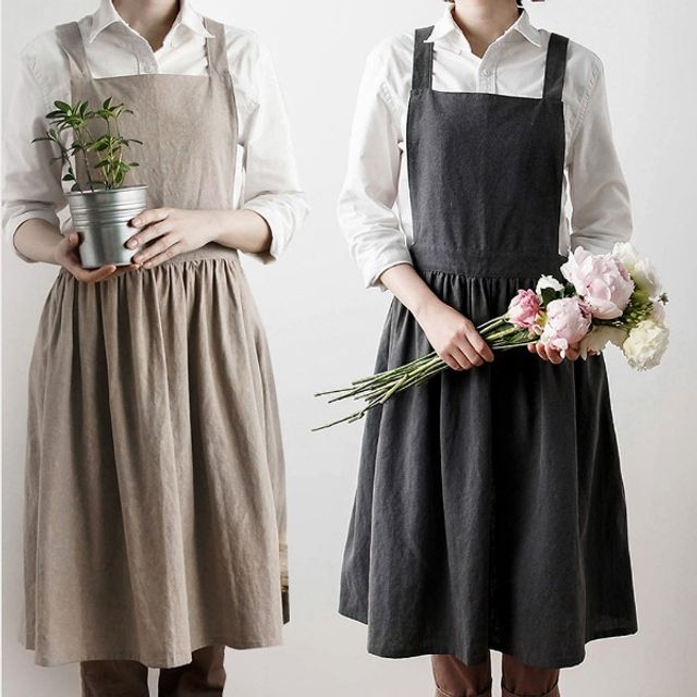어린이집 유치원 카페 꽃집 원피스 앞치마 : GY컴파니