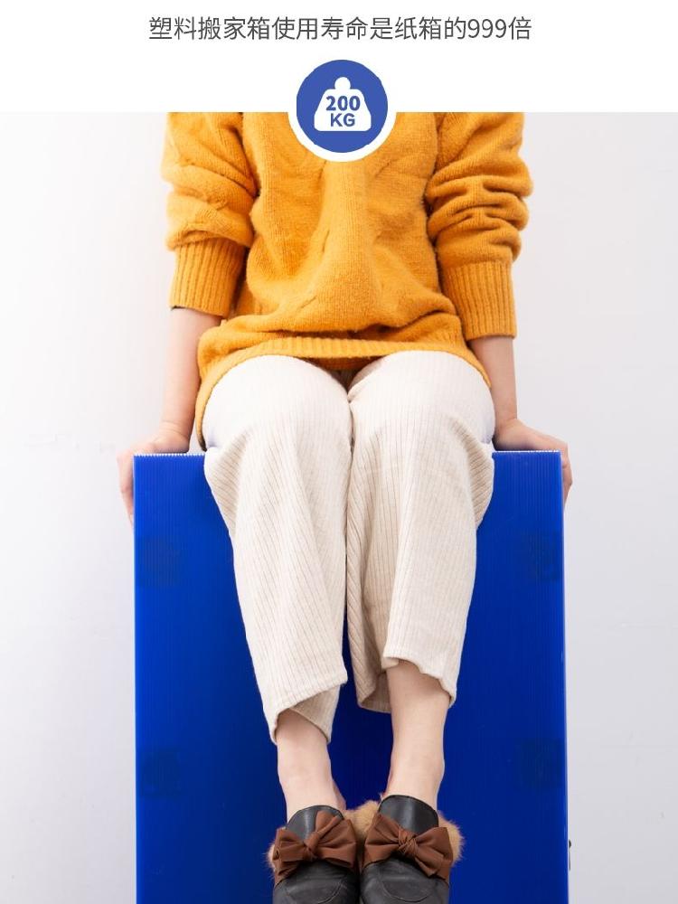 대형 단프라박스 코트 이사박스 접이식 의류 보관함 : The건강한 하루
