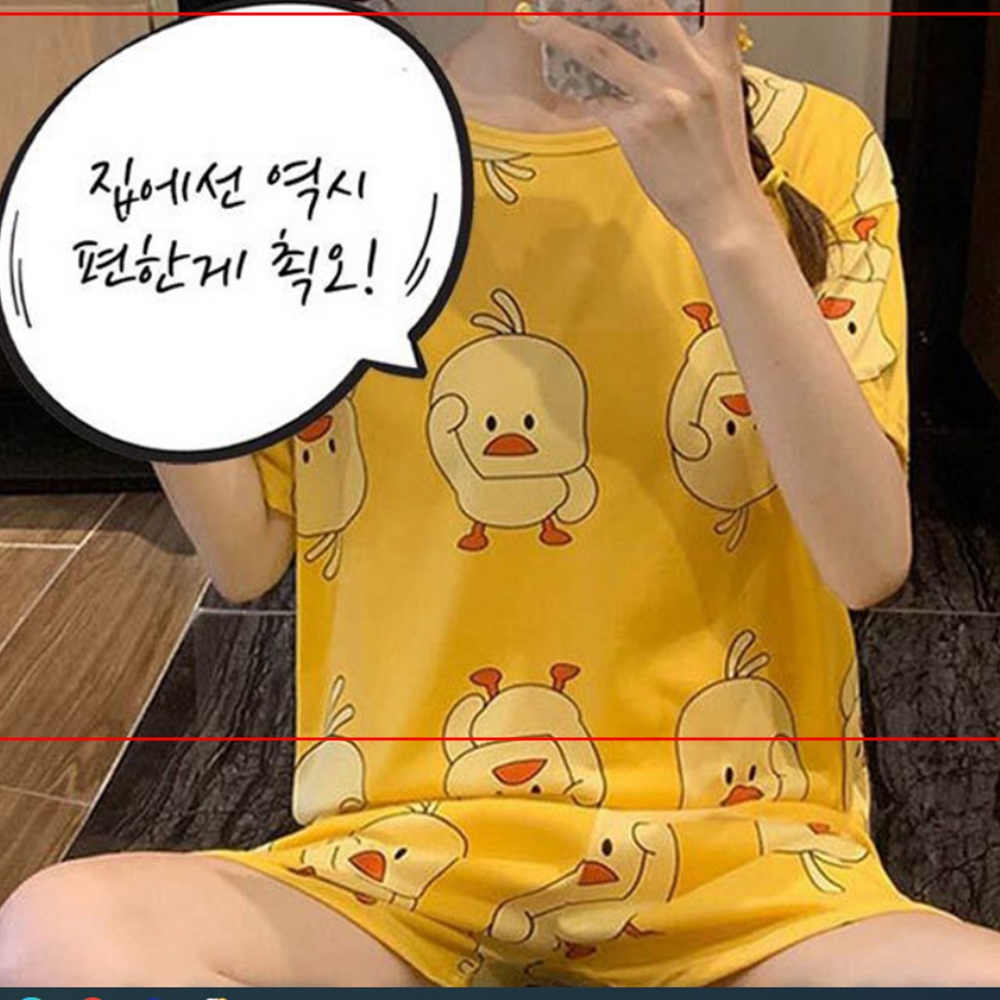 여자파자마 여름 여학생잠옷 수면잠옷 : 한국장생원