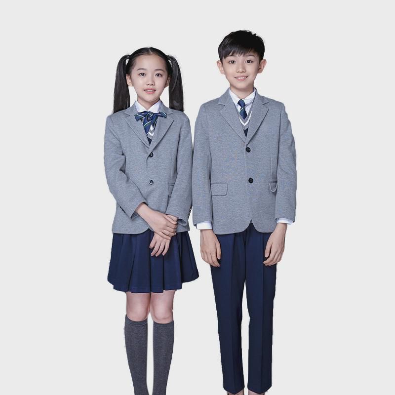 산서실험초등학교 총교복 교복 여름 가을 겨울 교복 : 쇼트커드