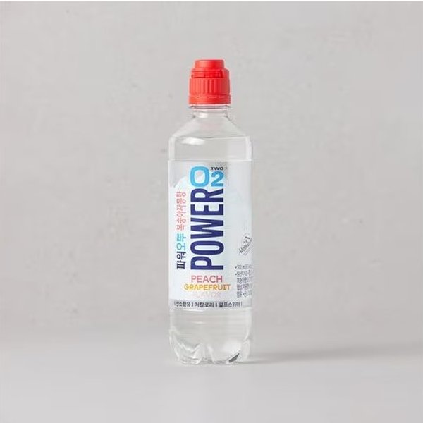 파워오투 복숭아 자몽 500ml (1개) 농축 산소 무색소 저칼로리 음료 대량 구매 : 아슈테