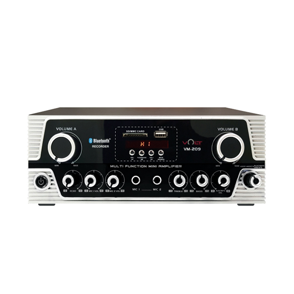 [VOLT온라인공식대리점]VM-209SM/VM209SM/VOLT 100W+100W 인테리어 앰프 카페 식당등 볼트오디오정품 : 가스펠음향