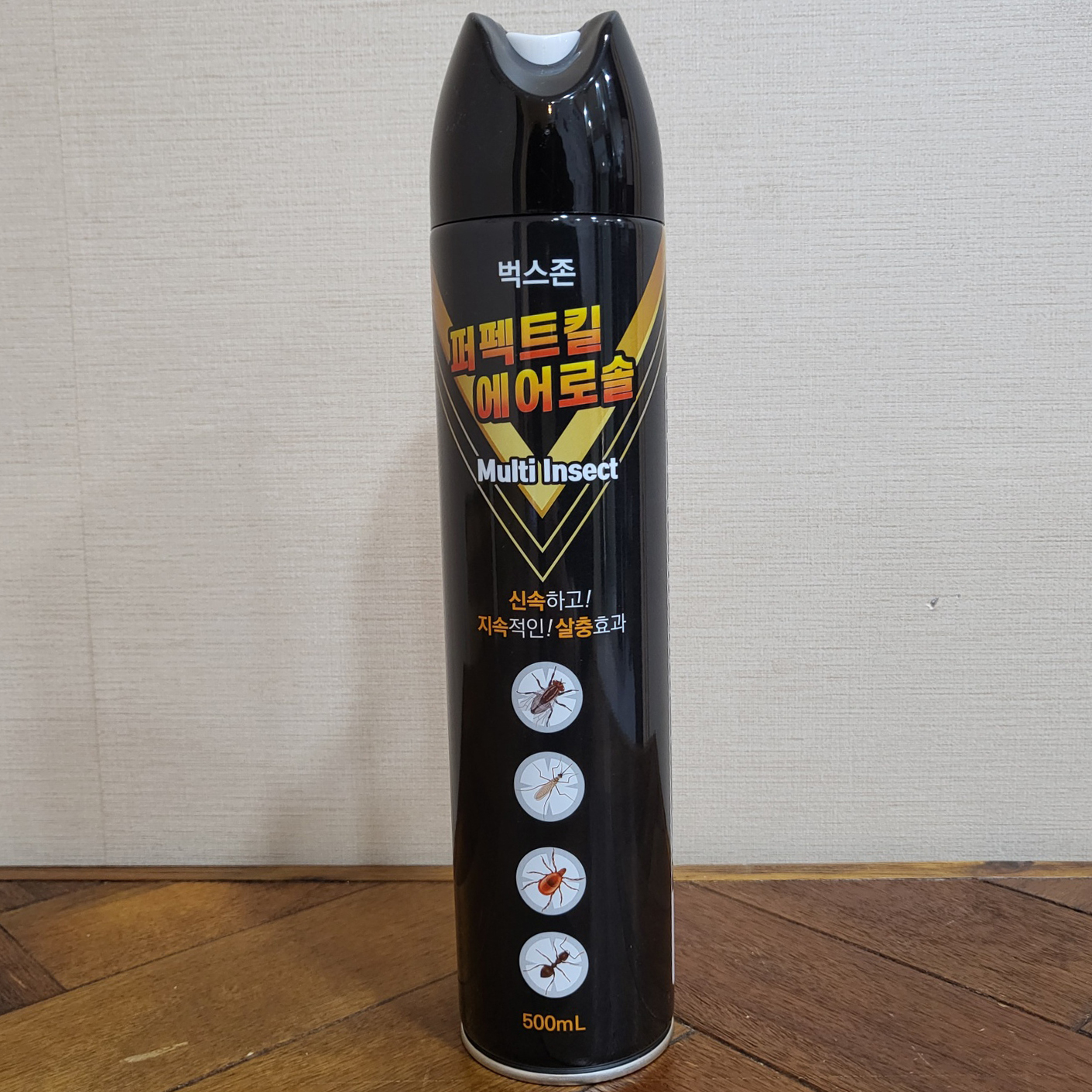 벅스존 퍼펙트킬 등검은 말벌 퇴치 스프레이 500ml : 153웨이브