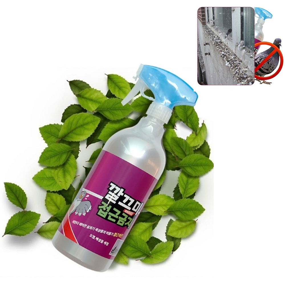 비둘기퇴치제 비둘기 기피제 깔끄미 접근 금지 세정제 1000ml : escoger3