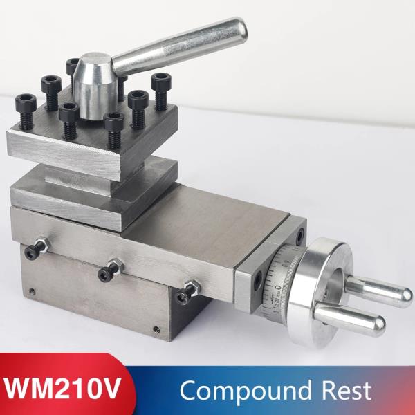 선반 터닝 공구 홀더 기계 슬라이드 레스트 컴파운드 어셈블리, WM210V-208A BHC210 : 엔소피15