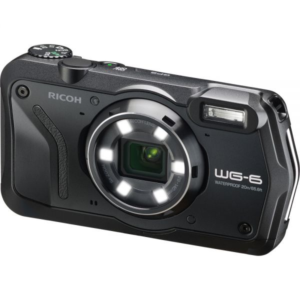 Ricoh 리코 WG-6 디지털카메라 블랙 : 라임비스타