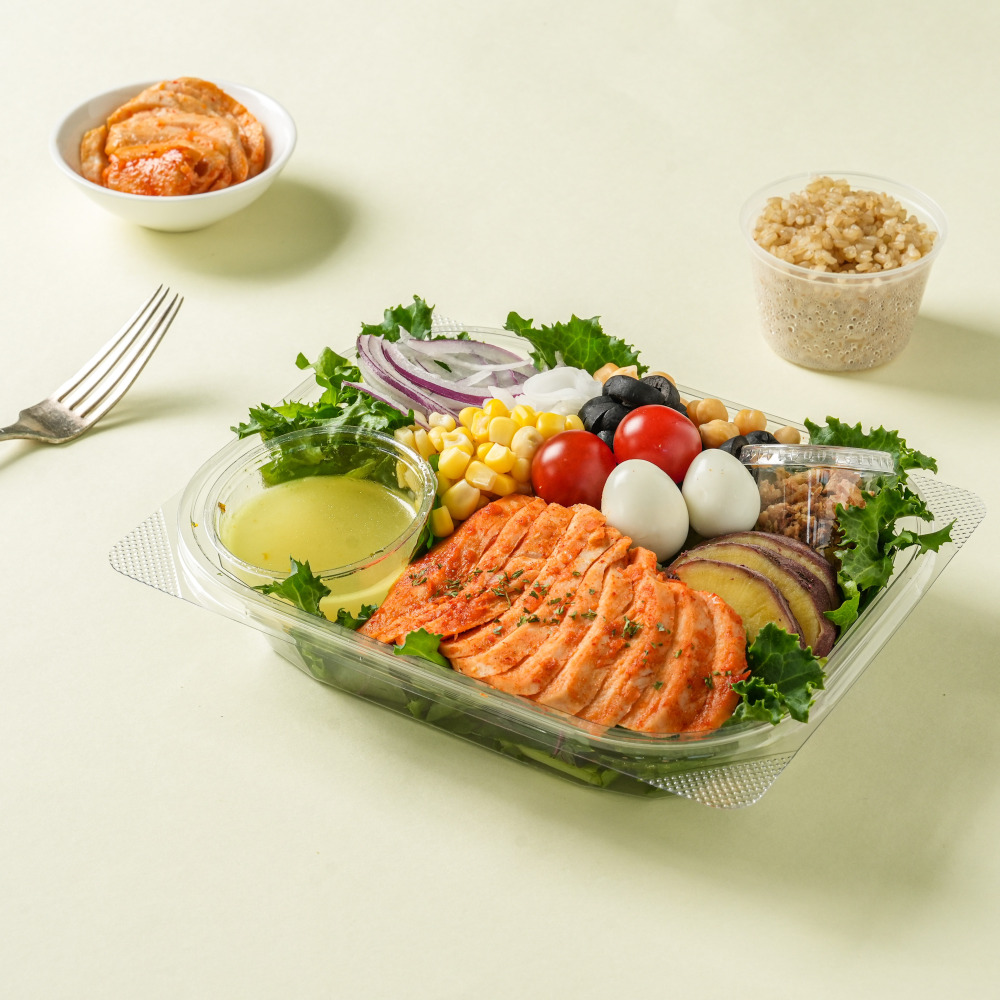 샐러드 정기배송 2주 다이어트 식단 얌샐러드 구독 배달 야채도시락 새벽배송 주2회 월화 : 얌샐러드