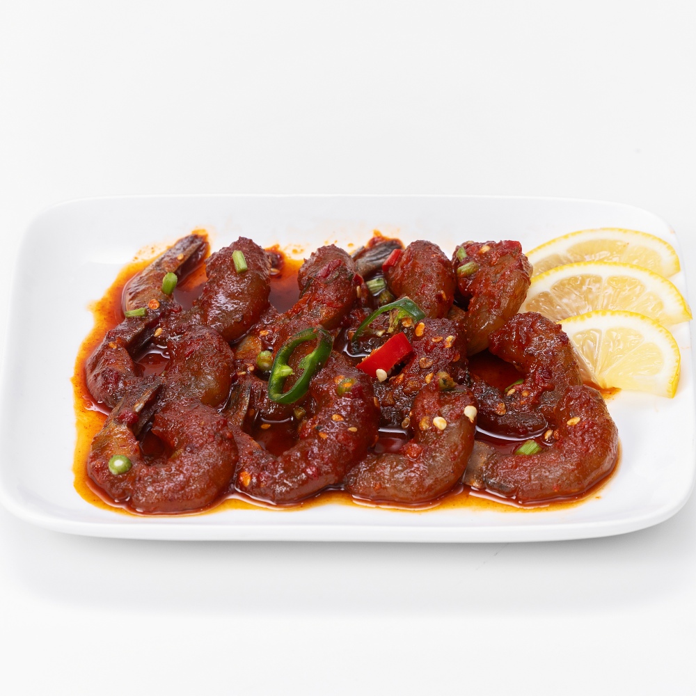 새우장 밥도둑 대도수산 21년 해물장인 반찬정기배송 밀키트 맛집 수제 양념깐새우장 300g : 대도수산