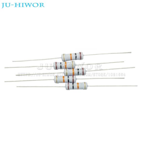 5% 금속 산화물 탄소 필름 저항기, 1W, 10 22 33 47 R ohm, 개 : 엔제니14