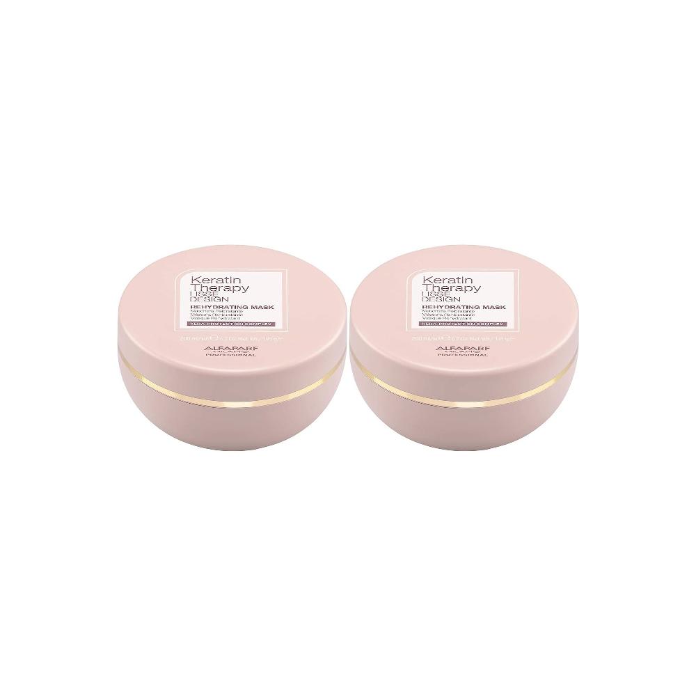 Alfaparf Milano 케라틴 헤어 마스크 200ml 2팩 : 제이와이 인터내셔널