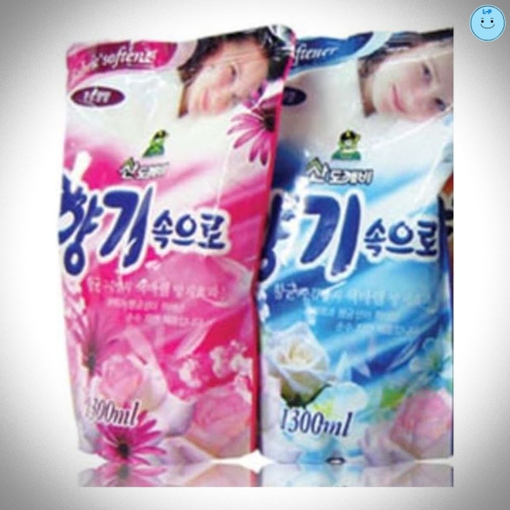 향기속으로 빨래 세제 섬유유연제 세탁 향기 리필1300ML후로랄12개SET산 : 리빙스윗