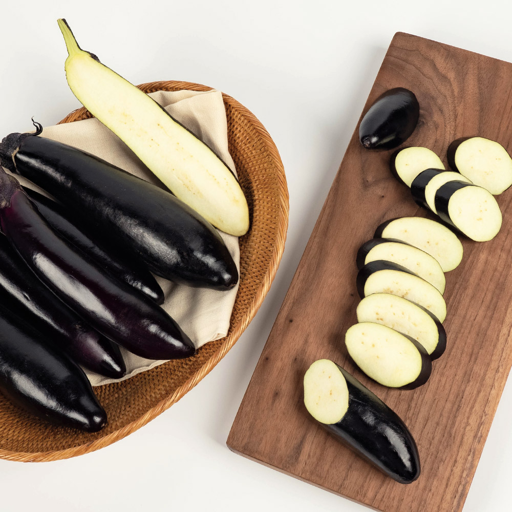 뽀득한 가지 1kg 정품 못난이 당일수확 경기 파주 산지직송 음악으로 키운(뽀득이가지) : 코나아이