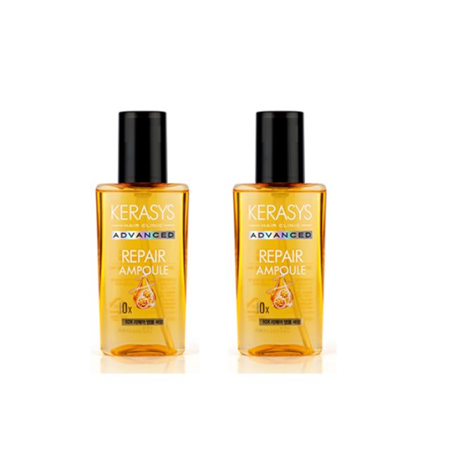 케라시스 미용 헤어케어 어드밴스드 앰플 머릿결보호 80ml 세럼 2개입 스타일링 향기로운 좋은향 : 메인포커스온