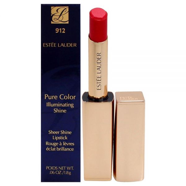에스티로더 Estee Lauder 퓨어 컬러 일루미네이팅 샤인 립스틱 풀 사이즈 - 91 912 Astonishing : 코리아직구