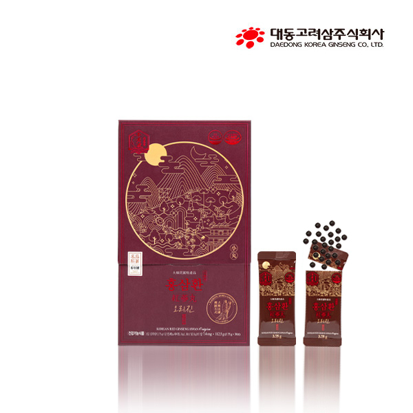 [본사직영] 대동고려삼 홍삼환 오리진(3.75g x 30포) / 진세노사이드7.4mg / 건강기능식품 : 대동고려삼 본사직영