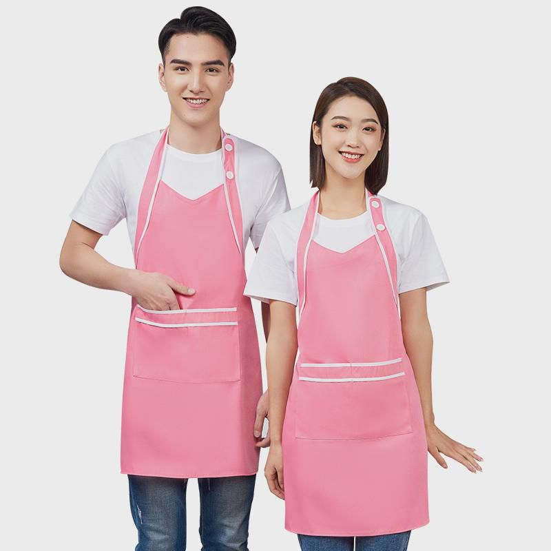 광고 앞치마  로고 레터링 작업복 여 패션 미용실 네일 가정주문 외식 남성 여름 : 일등공신2