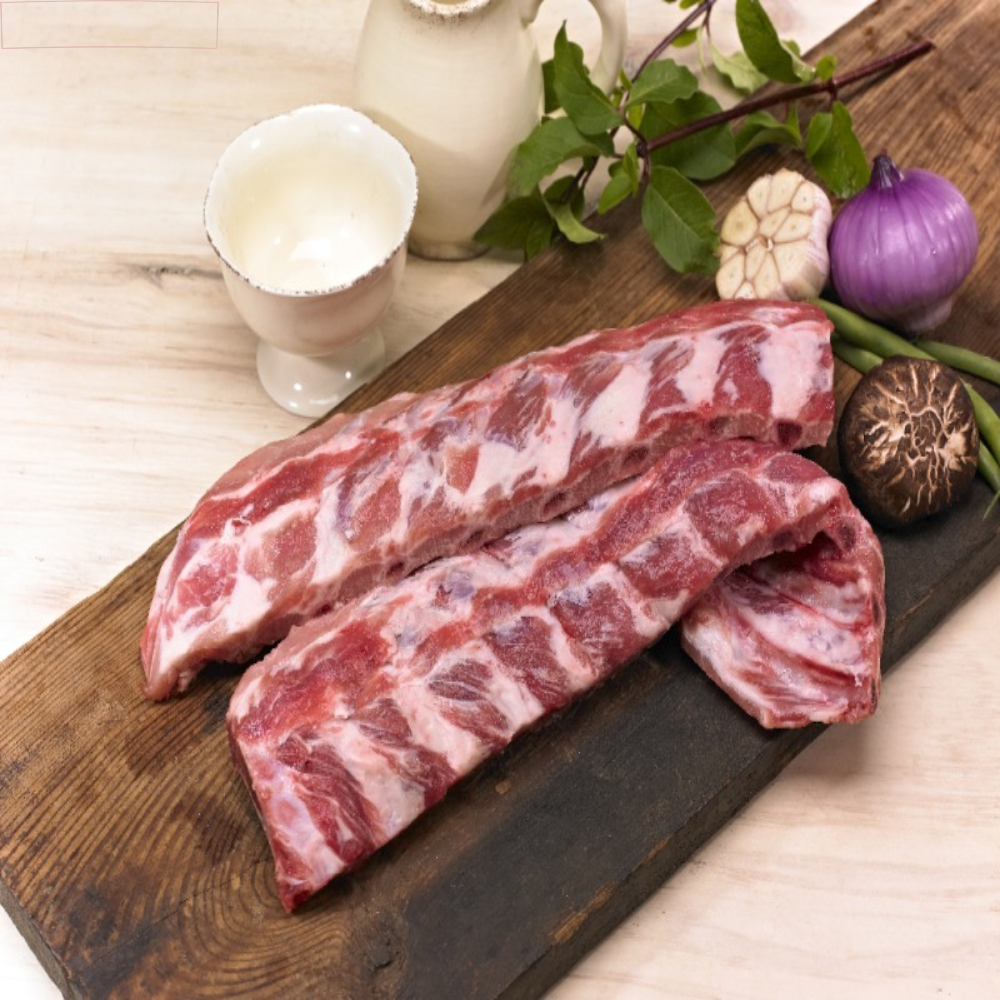 돼지 등갈비 돼지쪽갈비 바베큐 1kg＋1kg : 스마일 정육점