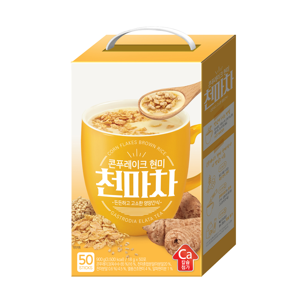 담터 콘푸레이크 현미 천마차 50T : 한국슈퍼