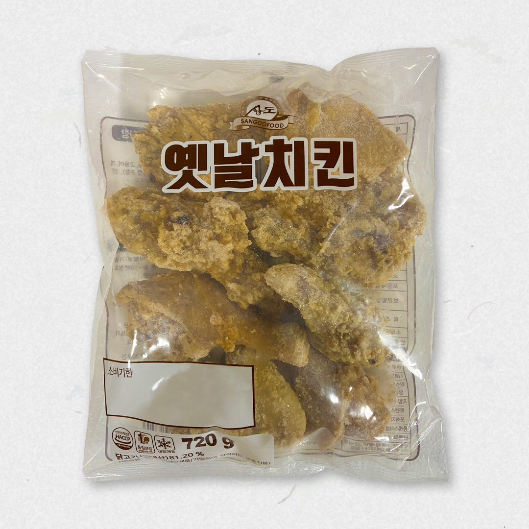 [상도푸드] 옛날치킨 720g x 10개(한박스) 유통기한 : 25.05.25 대폭할인/파격특가!! : 큐앤큐 온라인몰