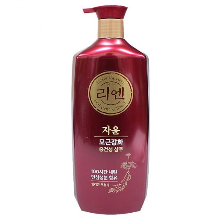 리엔 자윤 오리엔탈 모근강화 중건성 샴푸 950ml 린스 목욕 샤워 욕실용품 목욕용품 샤워용품 컨디셔너-TJ : 네잎클로버6039
