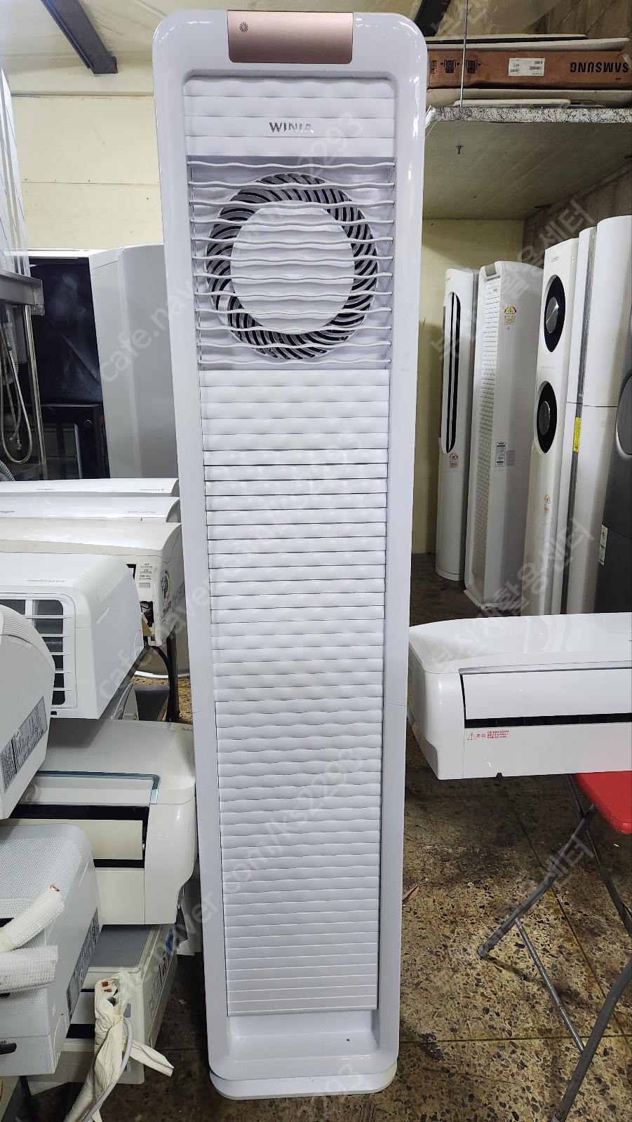 부산 중고 LG 2021년식 17평 2in1에어컨 엘지 위니아 투인원에어컨 : 부산 재활용 센터 기술냉동