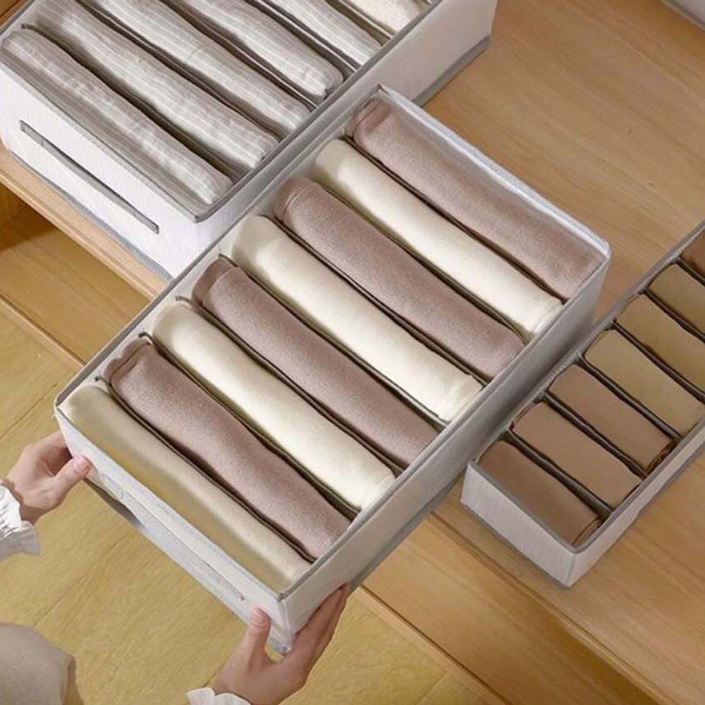 옷 바지 의류 티셔츠 수납함 칸막이 옷장 옷정리함 : 쁘미카밀