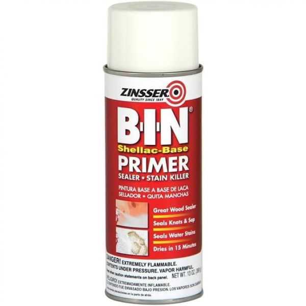 진서 6팩 13oz 01008 화이트 BIN 쉘락 베이스 인테리어외부 프라이머씰러 : 좋은머니크루원