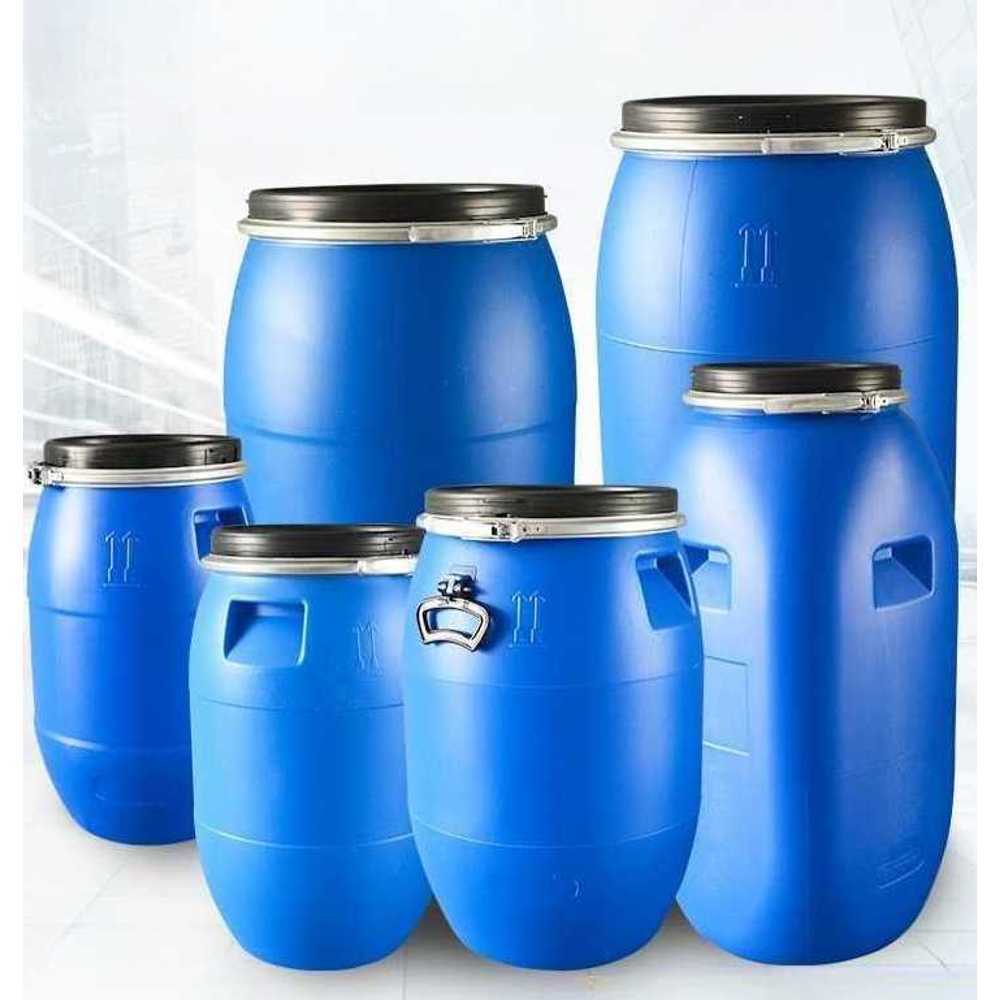 플라스틱 젓갈통 용기 발효용기 저장통 바케스 드럼통 120L 블루 : oholyday