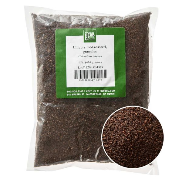 MONTEREY BAY HERB 치커리 티 블렌드 커피 대용품 454g : 지니램프상점
